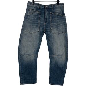 Nili Lotan Shon Barrel Jean Classic Wash